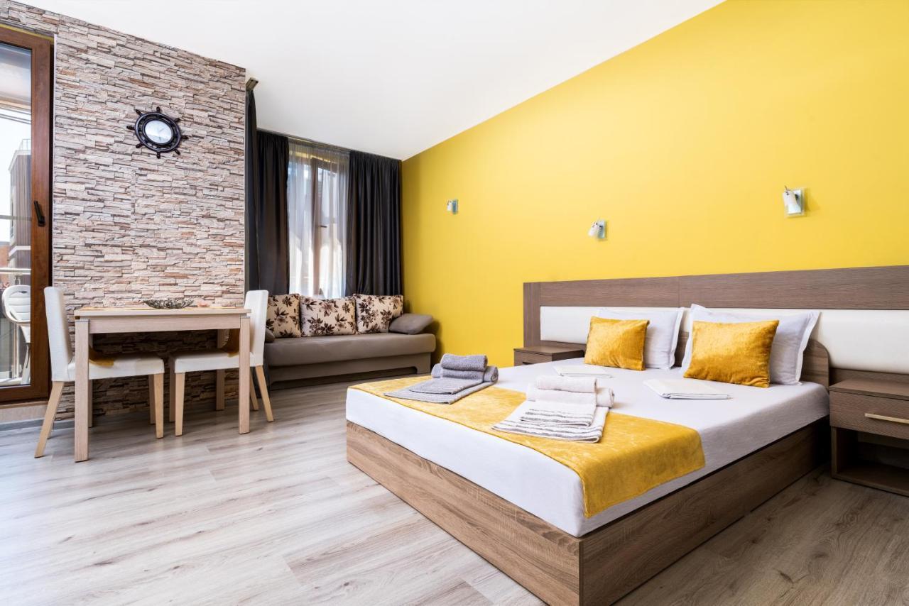 Modern Studios - Meters Away From The Beach Pomorie Eksteriør bilde
